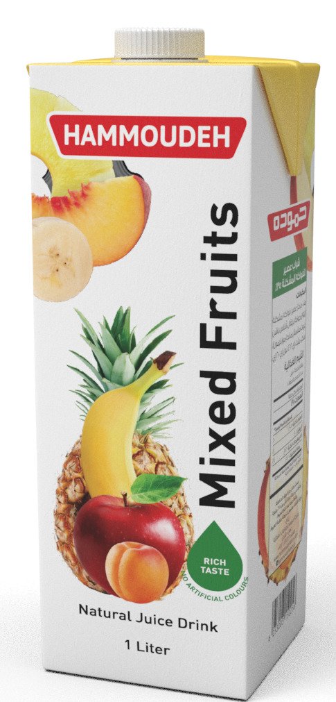 حمودة عصير نكتار فواكة 1 لتر