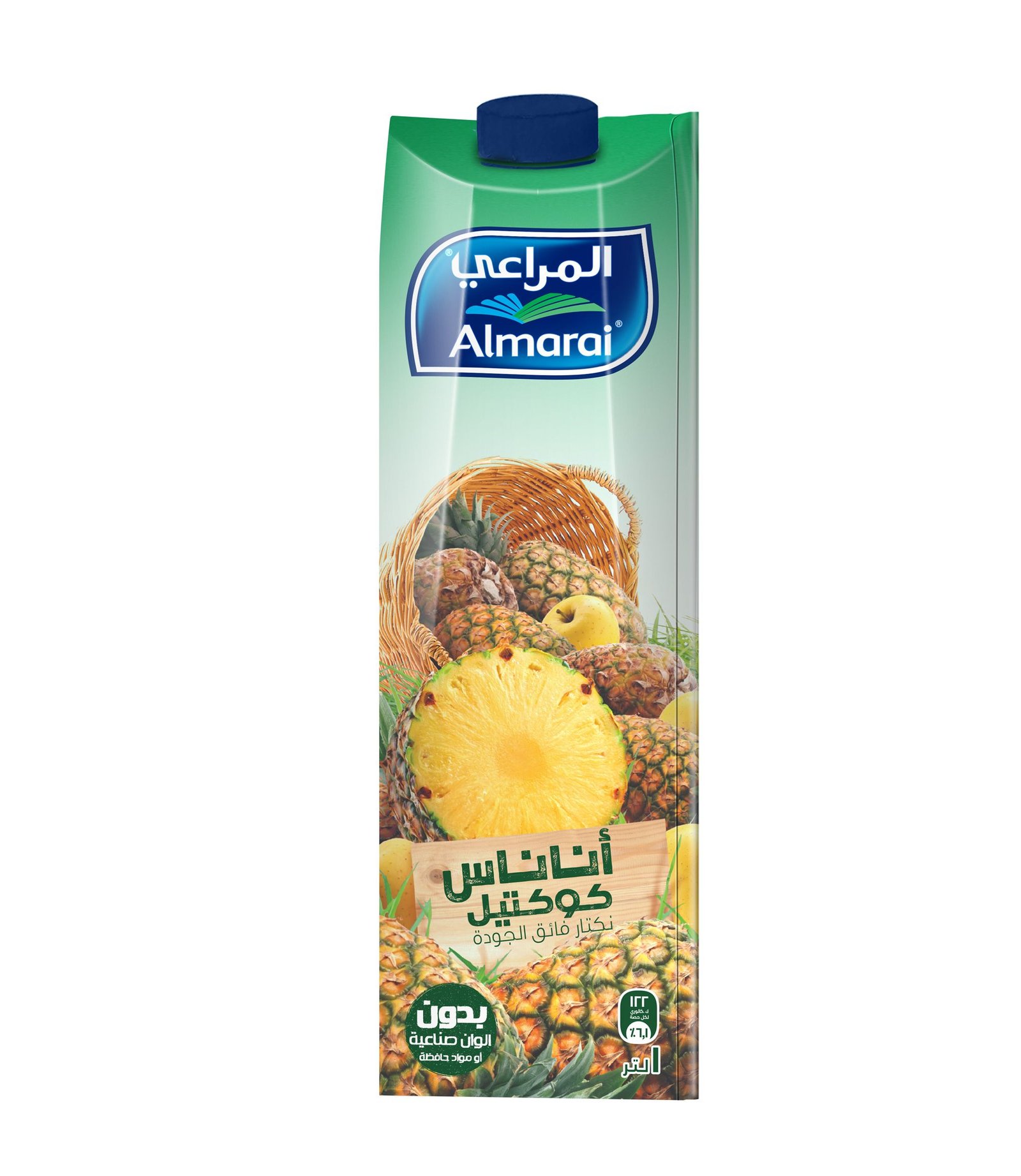 عصير المراعي أناناس كوكتيل 1 لتر