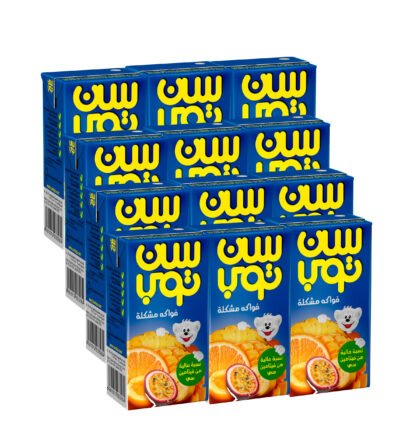 سن توب فواكه مشكلة 125 مل عدد 12