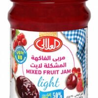 العلالي مربى الفواكه المشكلة لايت، 340 غرام من فئة العسل والمربى