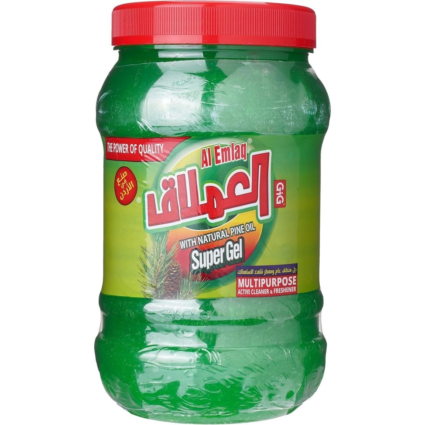 العملاق سوبر جل بزيت الصنوبر الطبيعي، 750 غرام من فئة مستلزمات التنظيف