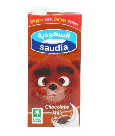 السعودية حليب بالشوكولاتة 1 لتر