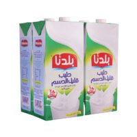 بلدنا حليب قليل الدسم 1 لتر عدد 4