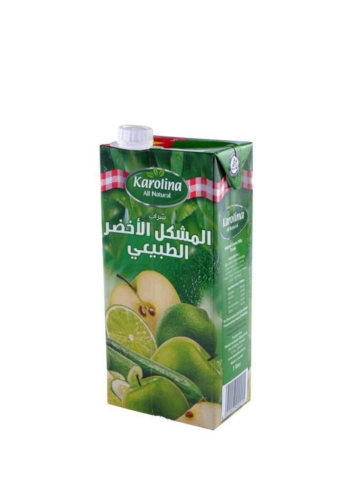 كارولينا شراب اخضر مشكل 1 لتر