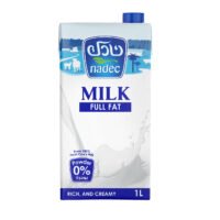 نادك حليب مبستر كامل الدسم طويل الاجل، 1 لتر