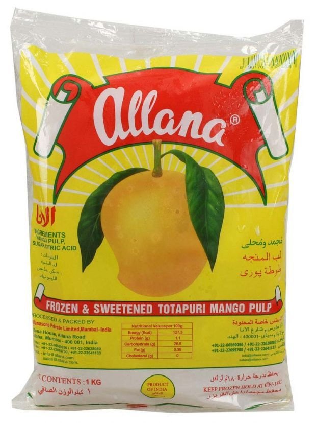 ألانا لب المانجو، 1 كجم
