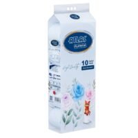 اطلس ورق تواليت بلاتين ، 10 بكرات