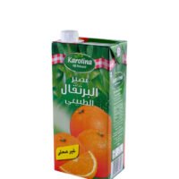 كارولينا عصير برتقال طبيعي 100٪ 1 لتر