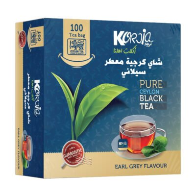 كرجية شاي بنكهةالعطر، 100 كيس