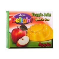 مسحوق حلوى جيلي التفاح النباتي