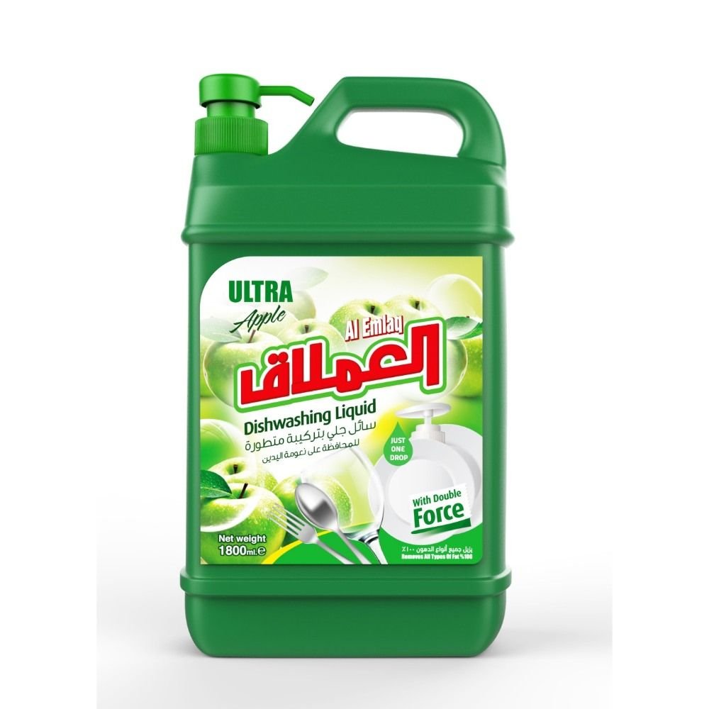 العملاق 1800 مل سائل جلي تفاح من فئة غسيل الصحون