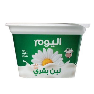 اليوم لبن بقري رايب 200 غرام من فئة اللبن واللبنة