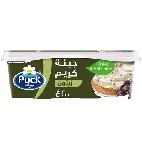 بوك جبنة كريم بالزيتون 200 غرام من فئة الأجبان