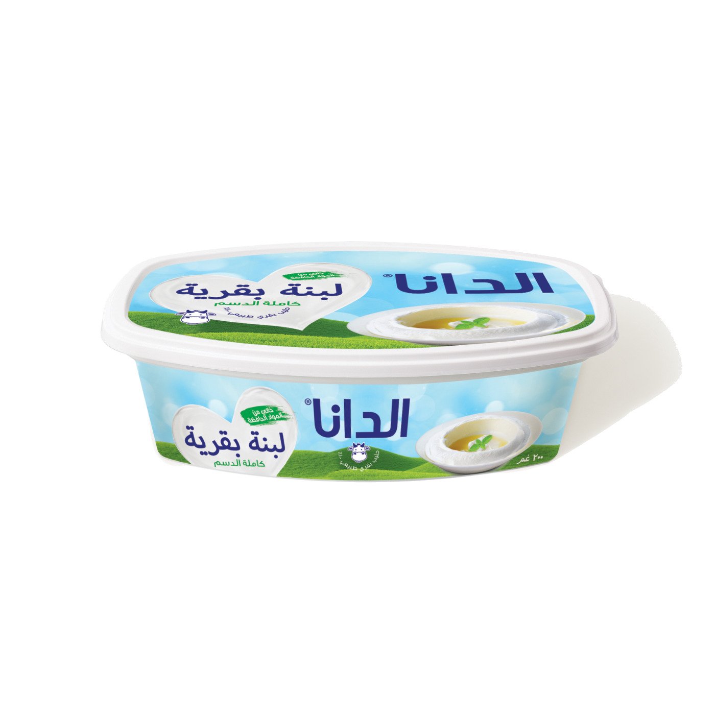 الدانا لبنة 200 غرام من فئة اللبن واللبنة