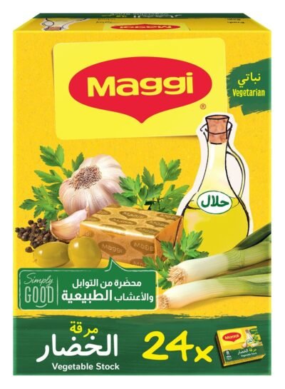 ماجي مرقة خضار، 24 × 18 غم