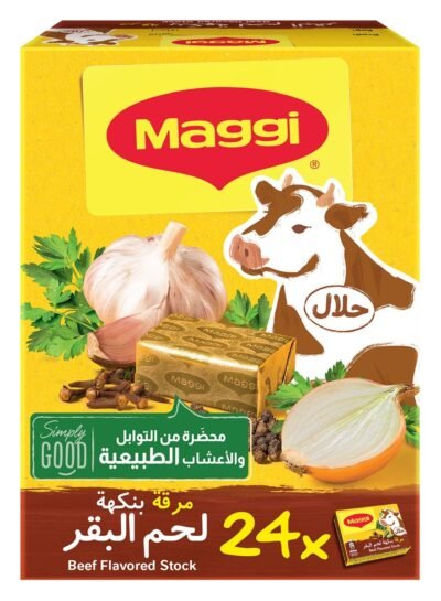 ماجي مرقة بنكهة اللحم البقري، 24×18 جرام