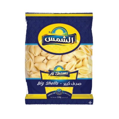 معكرونة أصداف كبيرة من الشمس، 250 غم