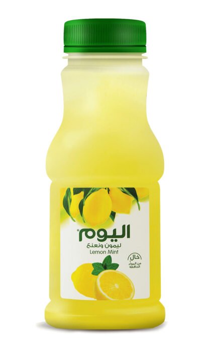 اليوم عصير ليمون بالنعنع طازج 250 مل