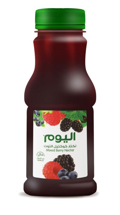 اليوم عصير توت بري مشكل طازج 250 مل
