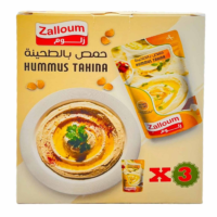 زلوم حمص بالطحينة، 3×135غم