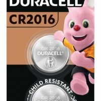 ديوراسيل بطاريات ليثيوم عملة، 3 فولت، 2 قطعة CR2016