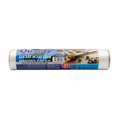 كواليتي ورق زبدة للخبيز، 30 سم × 21 متر.