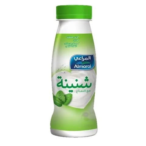 المراعي شنينه مع النعناع، 330 مل بلاستيك محلي من فئة اللبن واللبنة