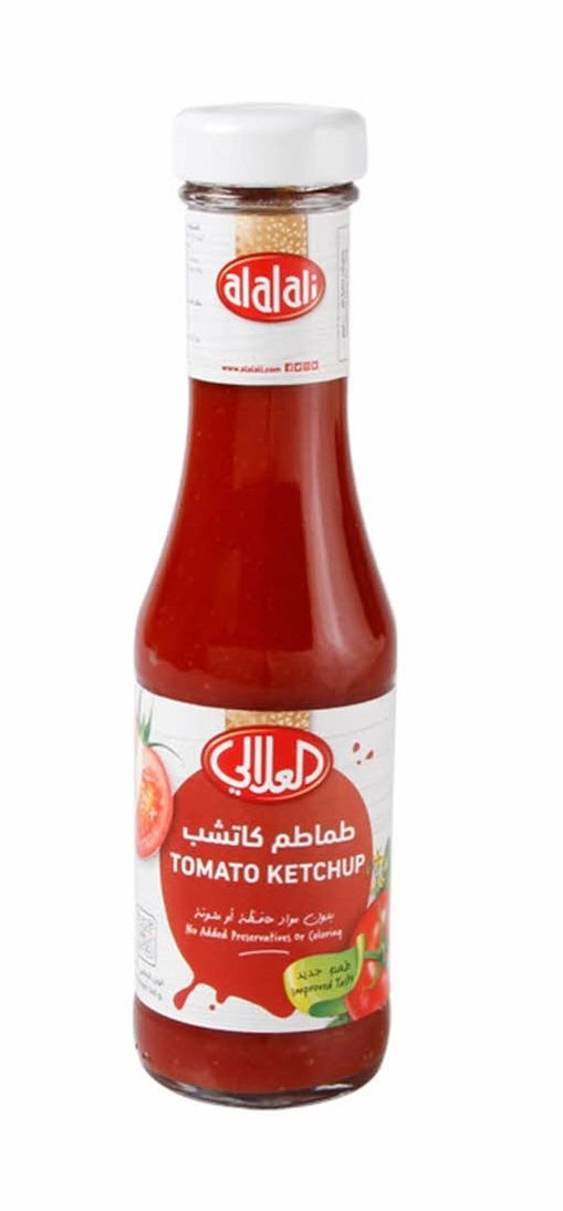 العلالي كاتشب طماطم زجاجة، 340 غرام