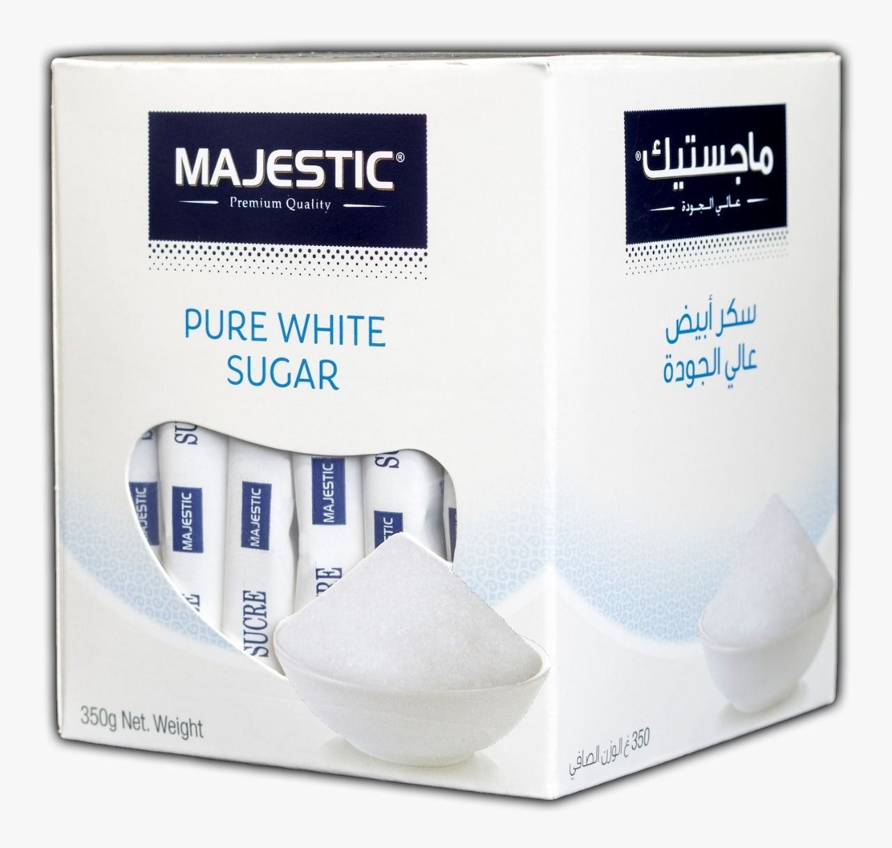 ماجيستك سكر أبيض أنبوبة 350 غ
