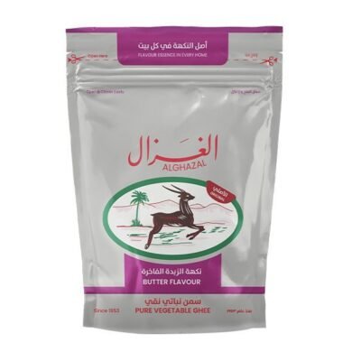 الغزال سمن نباتي نقي بنكهة الزبدة الفاخرة، 350 غم