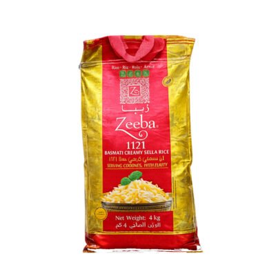 زيبـا سيلا أرز بسمتي كريمي، 4 كغ