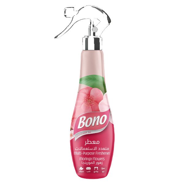 بونو معطر مركز متعدد الاستعمالات بعطر زهور المورينجا 400مل 1*12