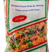 ميري ماركت بازلاء و جزر مجمدة 400 غرام بازلاء وجزر مجمد