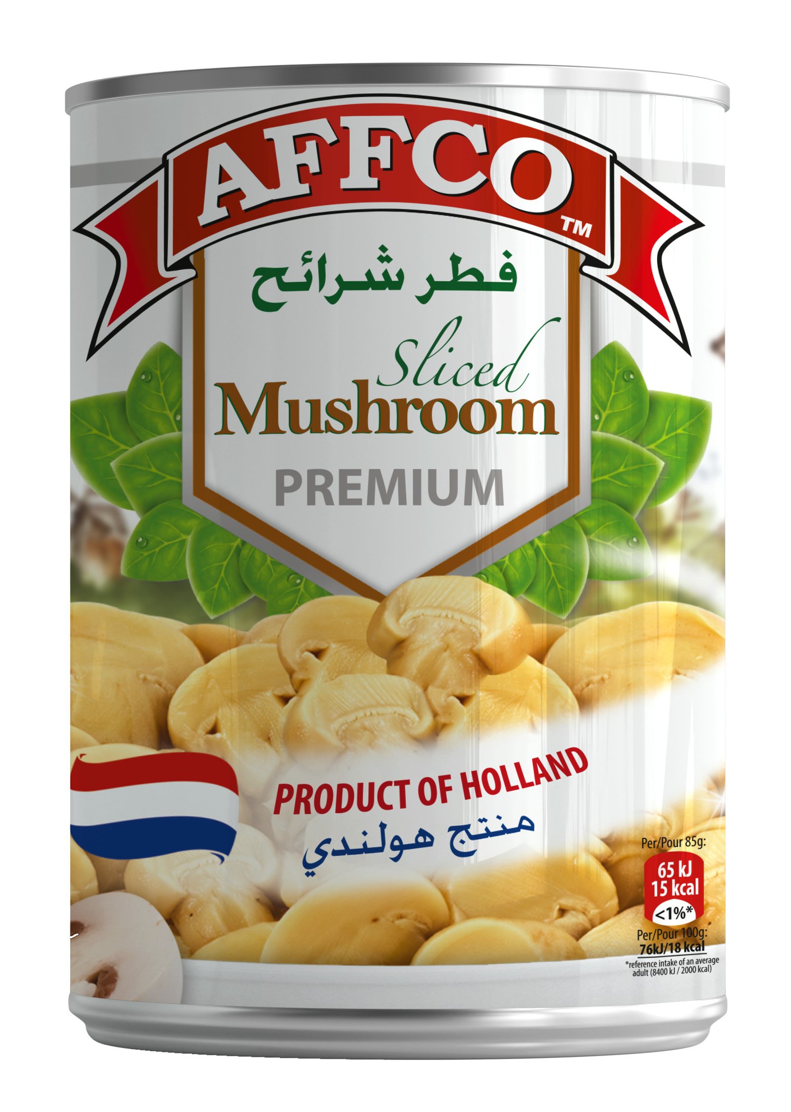 افكو فطر شرائح 425 غم