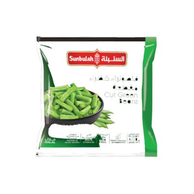 سنبلة فاصولياء خضراء مقطعة، 450 غم
