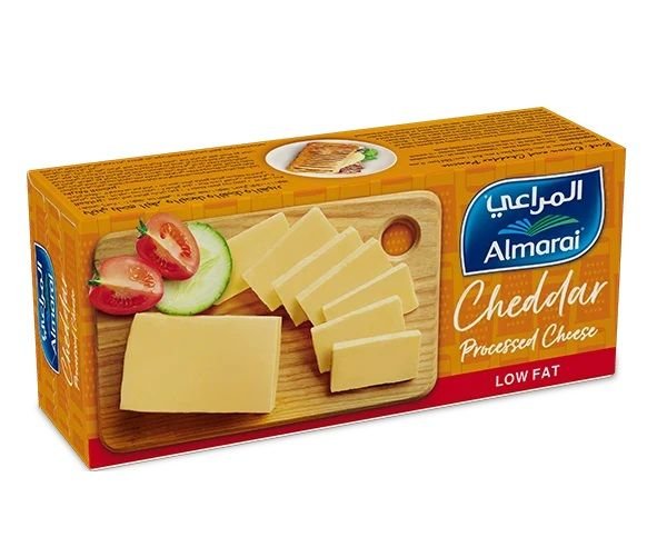 المراعي جبنة شيدر قليلة الدسم، 454 غرام من فئة الأجبان
