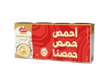 الكسيح حمص ناعم بالطحينية، 4x135غم
