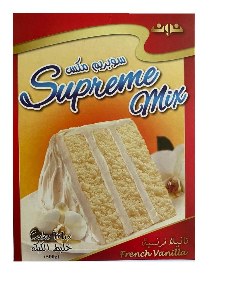 نون خليط كيك الفانيليا الفرنسية 500 غم