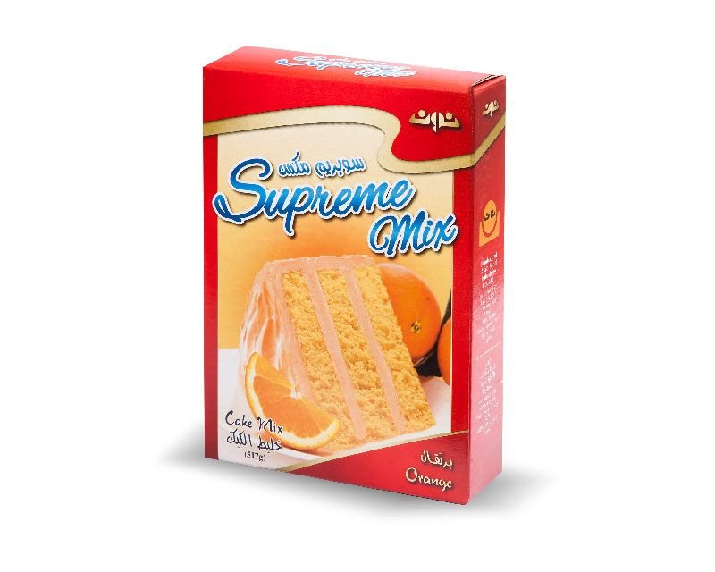 نون كيك مكس برتقال سوبريم مكس 517 غم