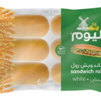 اليوم ساندويش رول أبيض، 6×360 غرام