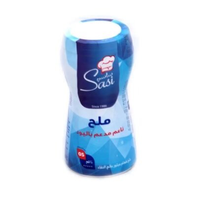 ساسي ملح طعام علبة 600 غم