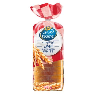لوزين خبز شرائح أبيض طويل الأمد 600 جم