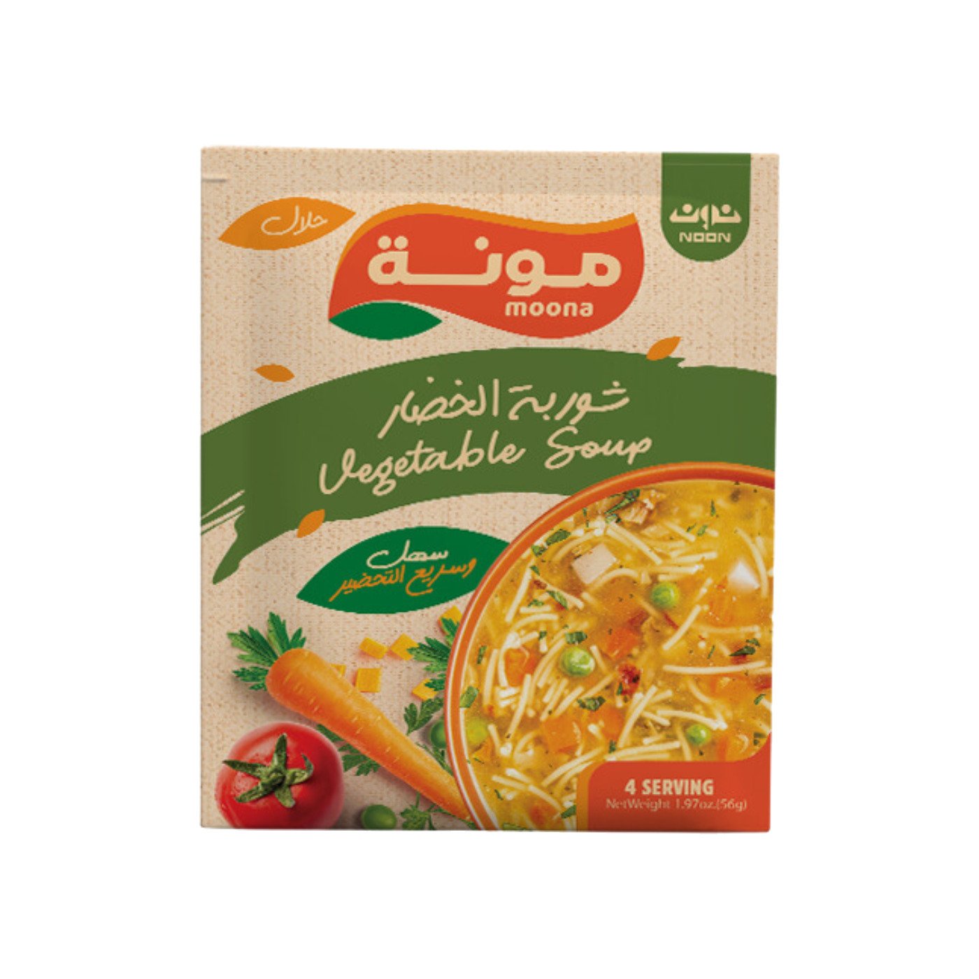 نون شورب خضار مشكلة مونة 65 غم