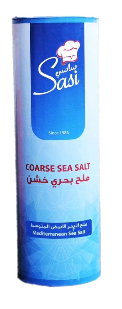 ساسي ملح بحري خشن 650 غم