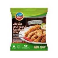 نبيل - ستربس الدجاج الحار 750غ)