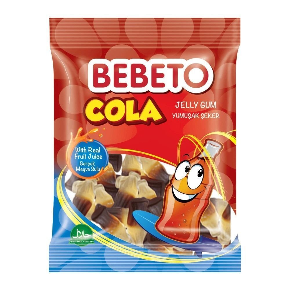 بيبيتو حلوى جيلي كولا، 80 غرام