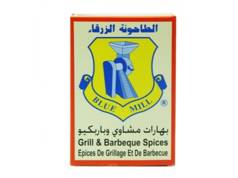 الطاحونة الزرقاء بهارات باربكيو 80 غم