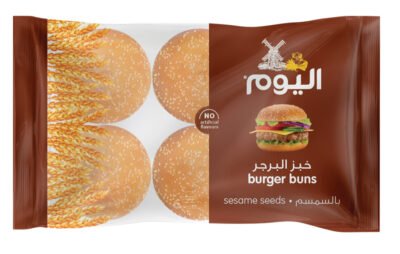 اليوم خبز برغر سمسم 80 غم *6