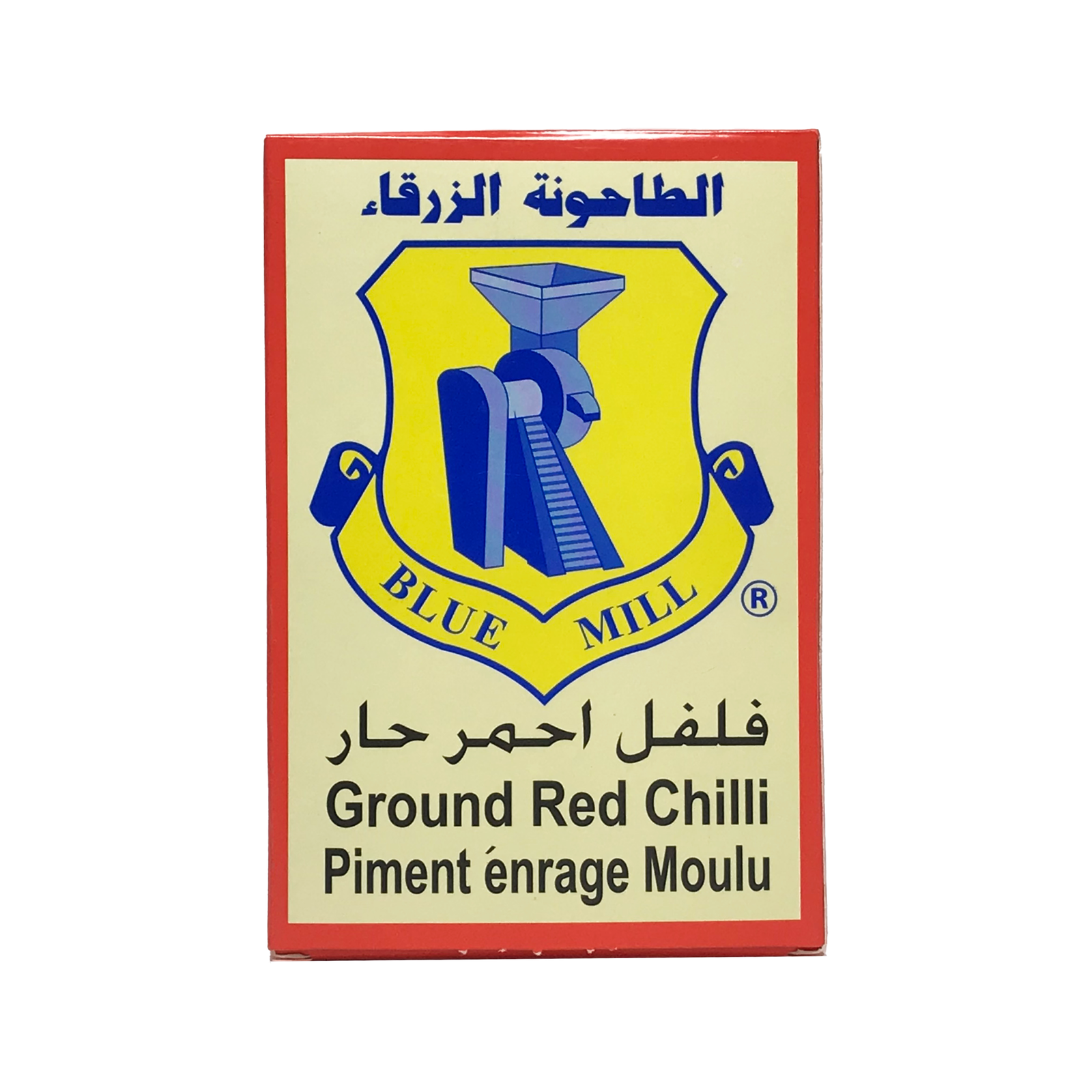 الطاحونة الزرقاء مسحوق الفلفل الحار، 80 غم
