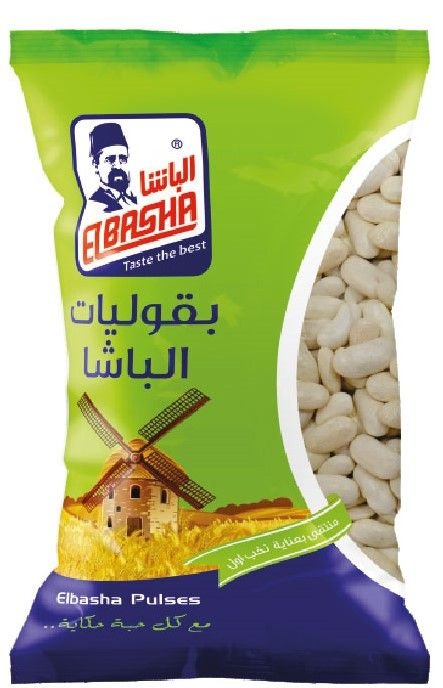 فاصوليا الباشا بيضاء كيس 800غم